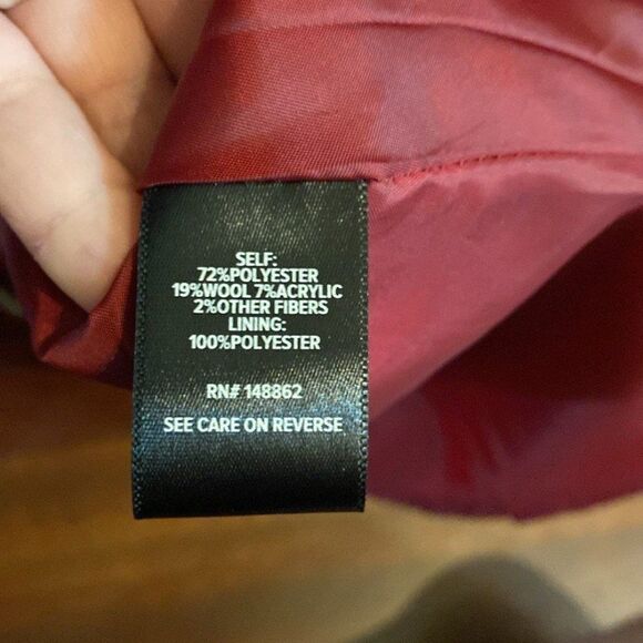 Torrid Wool Coat Fit Flare Womens Corpcore Classic Minimalist Career Cas… - Picture 7 of 9